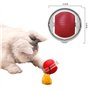 Jouets interactifs pour Chats d'intérieur, Balle Roulante Automatique Balle Interactive à 360 Degrés avec LED pour Chats Et Chie
