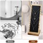 BOBOZHONG Porte Bijoux,Présentoir à Collier Chevalet,26 x 10 cm,Porte Collier en Bois,Rangement Bijoux Organisateur,Support de V