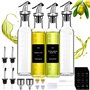 KIMIGO Lot De 4 Bouteille Huile Olive