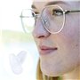 25 Paires Coussinet Lunettes Nez,Plaquette de Nez pour Lunettes Accessoires pour Lunettes Plaquette Silicone pour Lunettes,Anti