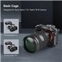 (Nouvelle Version) SMALLRIG Cage pour Sony A7 III / A7R III, Cage en Alliage d'Aluminium avec Plaque de Dégagement Rapide pour A