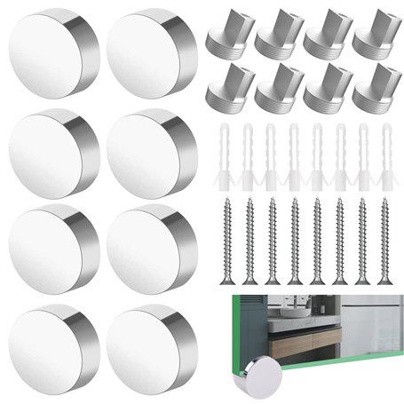 Lot de 8 supports de miroir