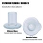 Sycle circle 60 Paires Protège Talon Aiguille Transparent Bouchon de Talon Hauts pour l'herbe Planches Cailloux Grilles, 3 Taill