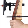 DONGKER Clicker de Tir À l'arc,Clicker de Bâton de Sonnerie en Métal Réglable pour la Plage de Pratique de Chasse de Compétition
