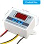 RUIZHI XH-W3001 Digital LCD Module de Contrôleur de Température, Microcomputer Thermorégulateur Thermocouple Thermostat avec Son