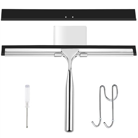 WUFANC 25CM Raclette Douche INOX