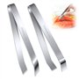 2 Pieces Pince Arrete Poisson Désarêter Pincette pour Poisson Pince à Desareter Poisson Pince Poisson Inoxydable Plat et Incliné
