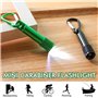 BLUESEABUY 14 Pièces Mini Lampe de Poche portable Mini Lampe Torche LED avec Porte-Clés pour ExtéRieur Randonnée Camping Voyage 