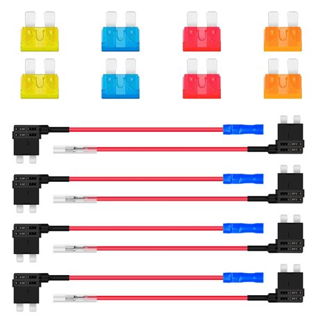 ALFFREUDE 8 Pcs Porte Fusible Standard Adaptateur