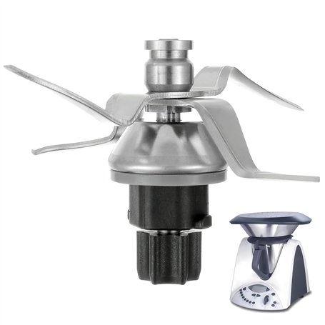 CDDCWZ (Mise à niveau) Pour Vorwerk Thermomix TM31 Lame de rechange en acier inoxydable (avec joint) - Accessoires de lame de mé