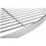 Grille de cuisson 50 cm acier inoxydable Barbecue pivotant trépied avec anneau 3 trous pour hacher en extérieur pour suspendre