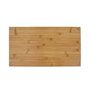 Lot de 2 couvre-plaques / planches à découper en bambou 50 x 28 cm