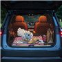 Barrière de Protection pour Voiture - Filet de séparation pour Chien - en polypropylène avec Crochets - pour Le Coffre - Double 