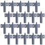 20 Pcs Amortisseur Porte Placard