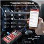 Thinkcar Valise Diagnostic Auto ThinkDiag 2, OBD-II français Fonctions avec 15 réinitialisation pour Systèmes Complets, Voiture 