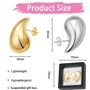 boucles d'oreilles en or hypoallergéniques