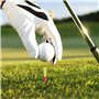 50 pièces 83mm 3 1/4 Pouce Tee Golf Durable Portables avec Tête en Caoutchouc pour La Pratique Et l