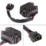 Régulateur de Tension,Fydun Universel Régulateur de Redresseur Régulateur Rectifieur de Voltage Moto pour Burgman AN250 99-02 AN