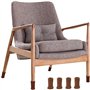 Pieds de Chaise Tricotés,24 pièces de Chaussettes de Meubles en Tricot Chaussettes de Chaise tricoté pour Meubles, Table, Protec