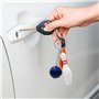 Bowling porte-clés, 12 pc mini bowling Mitgebsel Pendentif Porte-clés Bowling Pins Porte-clés Bowling clés pour amis Enfants Fam