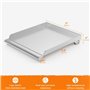 Onlyfire Plaque de cuisson pour brûleur latéral en acier inoxydable, plaque supérieure plate universelle pour plancha de barbecu