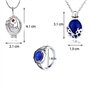 HJYZY The Vampire Diaries Lot de 13 colliers avec pendentif en saphir Elena Gilbert Ouverture Verveine