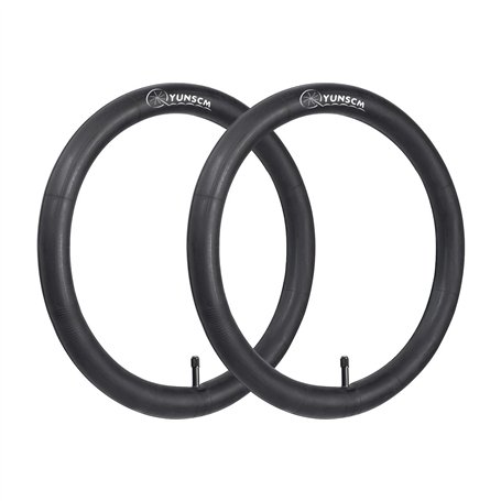 YunSCM 2PCS 54/64-305 épaissies Chambres à air 16x2.10/2.25/2.35/2.50 AV32mm Valve Compatible 16 Pouces Chambre à air 16x2.10 16