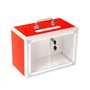 KAFENDA Boîte à suggestions verrouillable portative-Boîte de dons de sélection d'élection de plainte-Boîte de scrutin de bureau