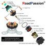 Road Passion Relais De Solénoïde De Démarreur pour CAN AM OUTLANDER MAX 800 800R EFI/650 EFI/500 EFI 2008-2015