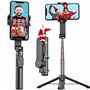 Qimic Stabilisateur Smartphone Perche Selfie Trépied avec télécommande sans Fil