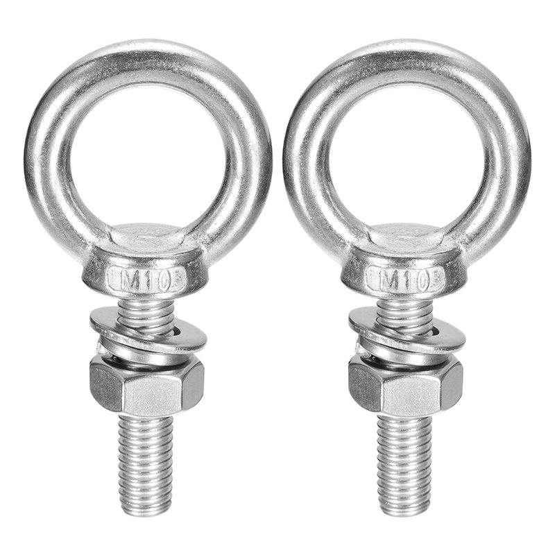 Ensemble Boulon œil De Levage M12x150mm - Avec écrou Et Rondelle - Marque Uxcell - Neuf