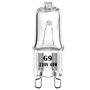Lot de 10 ampoules halogènes G9 40W 230V 520lm 2700K Intensité variable Blanc chaud
