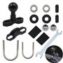 Moto Boule Support Telephone U-Boulons - Adaptateur Bille Base Compatible de Téléphone pour Vélo et Rotule Mount avec Supports R
