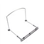 Alnicov Support pour harmonica Support pour harmonica 24 trous Argent