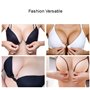 Jiujiutu 2 paires de fermoirs de bikini argentés en métal boucle pour sous-vêtements underwear bra buckle