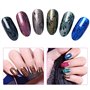 5 Pièces Outil Aimant Bâton Ongles Ensembl, Double Tête Fleur Design Nail Aimant Stylo et Fort Aimant Stylo Pointillé Pins, Idée