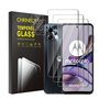 CHRINECY [5 pièces Lot de 3 films de protection d'écran pour Motorola Moto G13/G23 + 2 films de protection d'écran pour appareil