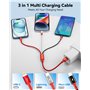 Câble Multi Chargeur Nylon
