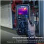 Caméra thermique et multimètre de qualité industrielle FLIR DM286 pour l'inspection et le diagnostic électriques