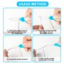36 Pièces Enfile-Aiguilles pour Couture Kit, Plastique DIY Enfile-Fil, Enfile Aiguille Machine à Coudre pour Point de Croix, Cou