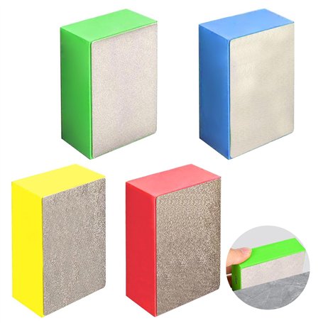 4 Pièces Tampons de Polissage Diamant à la Main