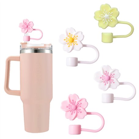 jatimdotin 4 Pièces Couvercles de Paille pour Tasse Stanley