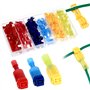 QWORK® kit de 120 bornes de fil T-Tap