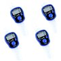 Fasizi Lot de 4 mini marqueurs de point de croix avec affichage LCD et compteur numérique électronique