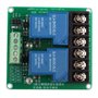 HALJIA 5 V 30 A 2 canaux haut et bas niveau de déclenchement Module de relais intelligent Home PLC Automation Control Compatible