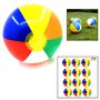 Xrten 12 PCS Ballon de Plage, Gonflables Balles de Plage Traditionnelles Piscine Partie pour la Partie de Piscines Jouant de Pla