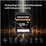 [5 Ans Récupération de données Gratuite] GIGASTONE UHS-II V90 128Go Carte SD, Camera Ultimate Pro, Vitesse jusqu'à 300/200 Mo/s,