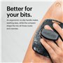 MANSCAPED® The Body Buffer Épurateur en silicone de qualité supérieure pour nourrir, nettoyer et exfolier votre peau - Poils mou