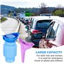 3 urinoirs rétractables - 750 ML - Urinoir d'urgence réutilisable - Bouteille d'urine en Pot - Toilette Mobile Portable - Toilet