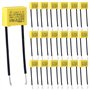 Vegena 20 Pièces Condensateur Polypropylène 0.22uf 275V X2 Condensateur Antiparasite LED Condensateur Sécurité pour Feux Clignot
